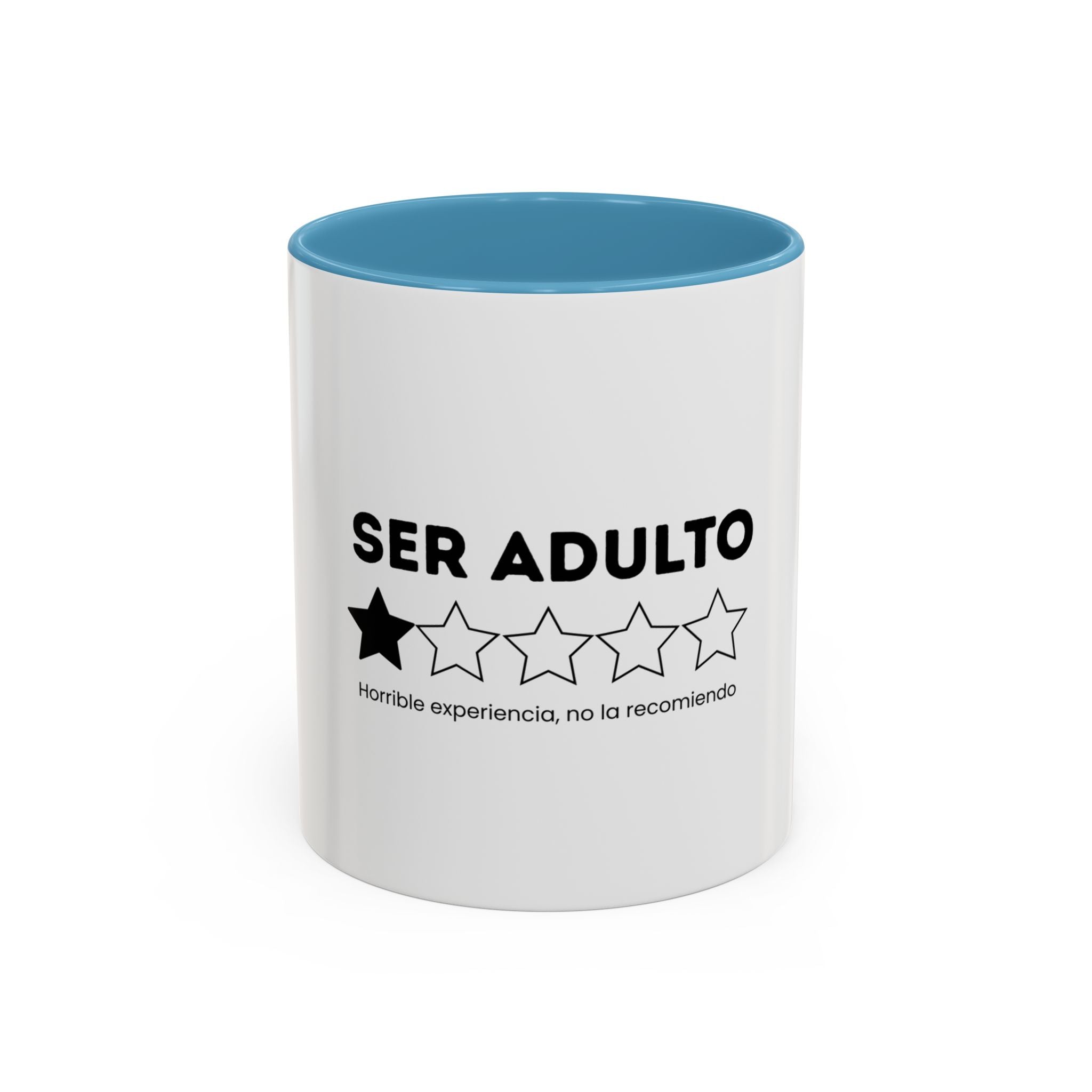 Ser Adulto 1-Star Coffee Mug — Funny Spanish Adulting Gift