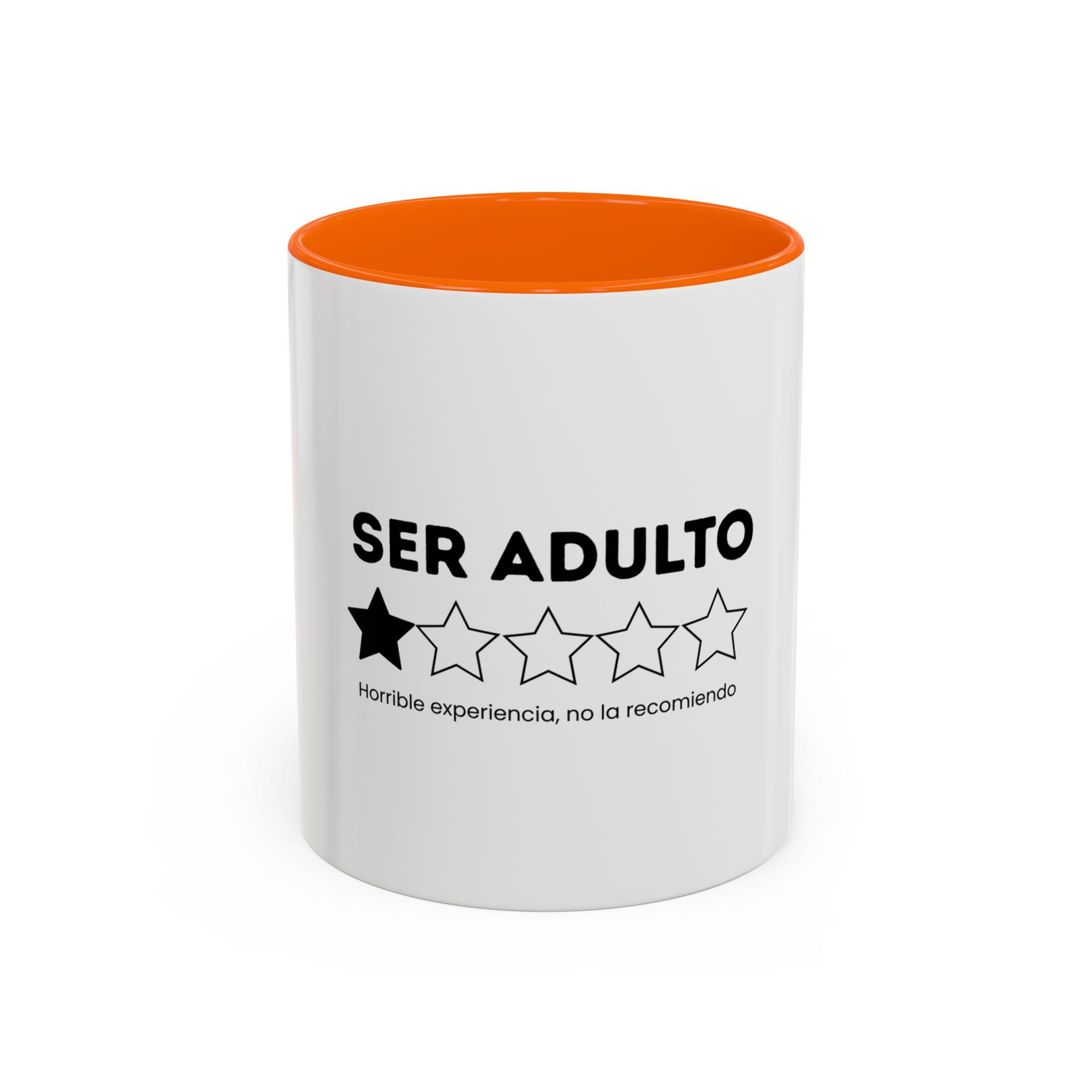 Ser Adulto 1-Star Coffee Mug — Funny Spanish Adulting Gift