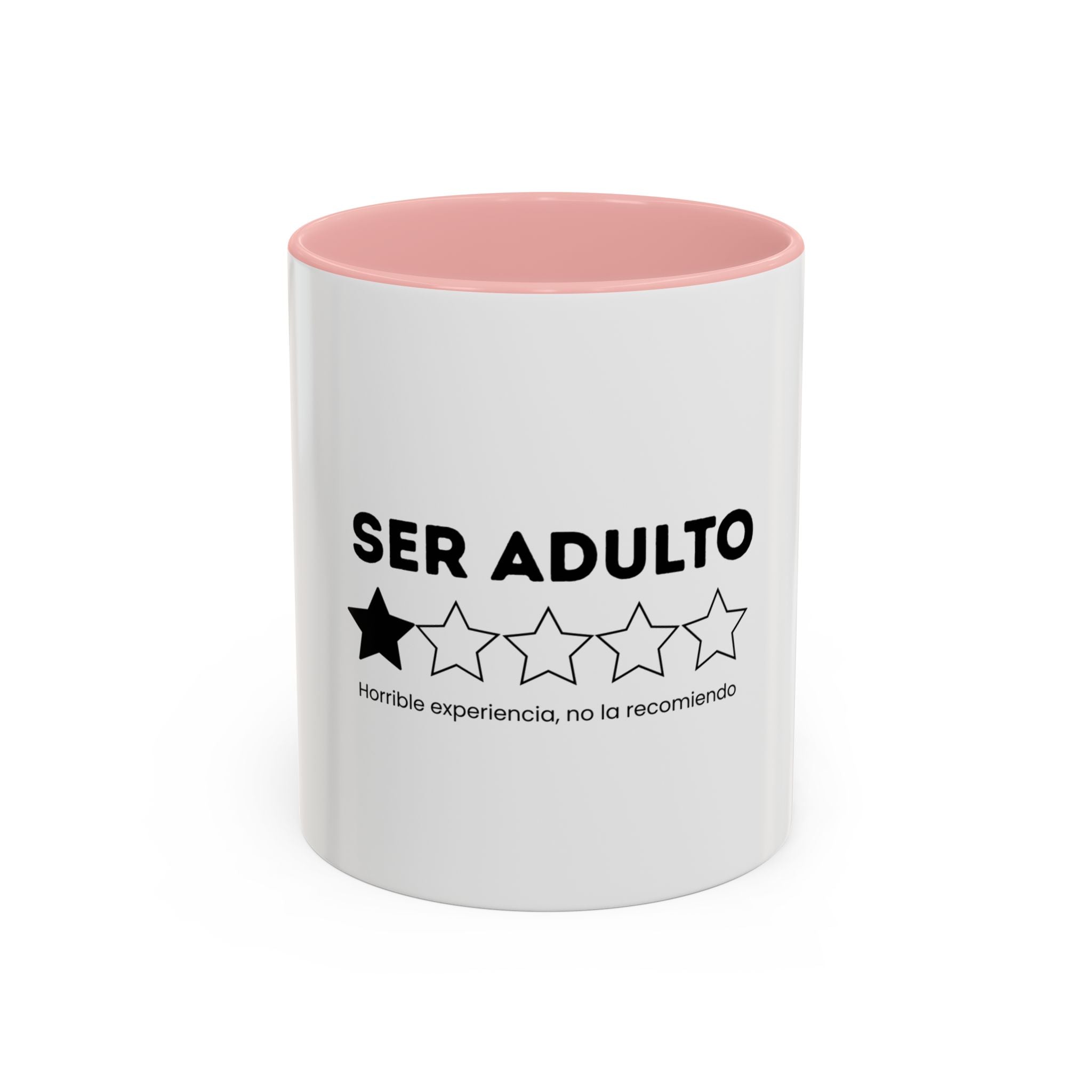 Ser Adulto 1-Star Coffee Mug — Funny Spanish Adulting Gift