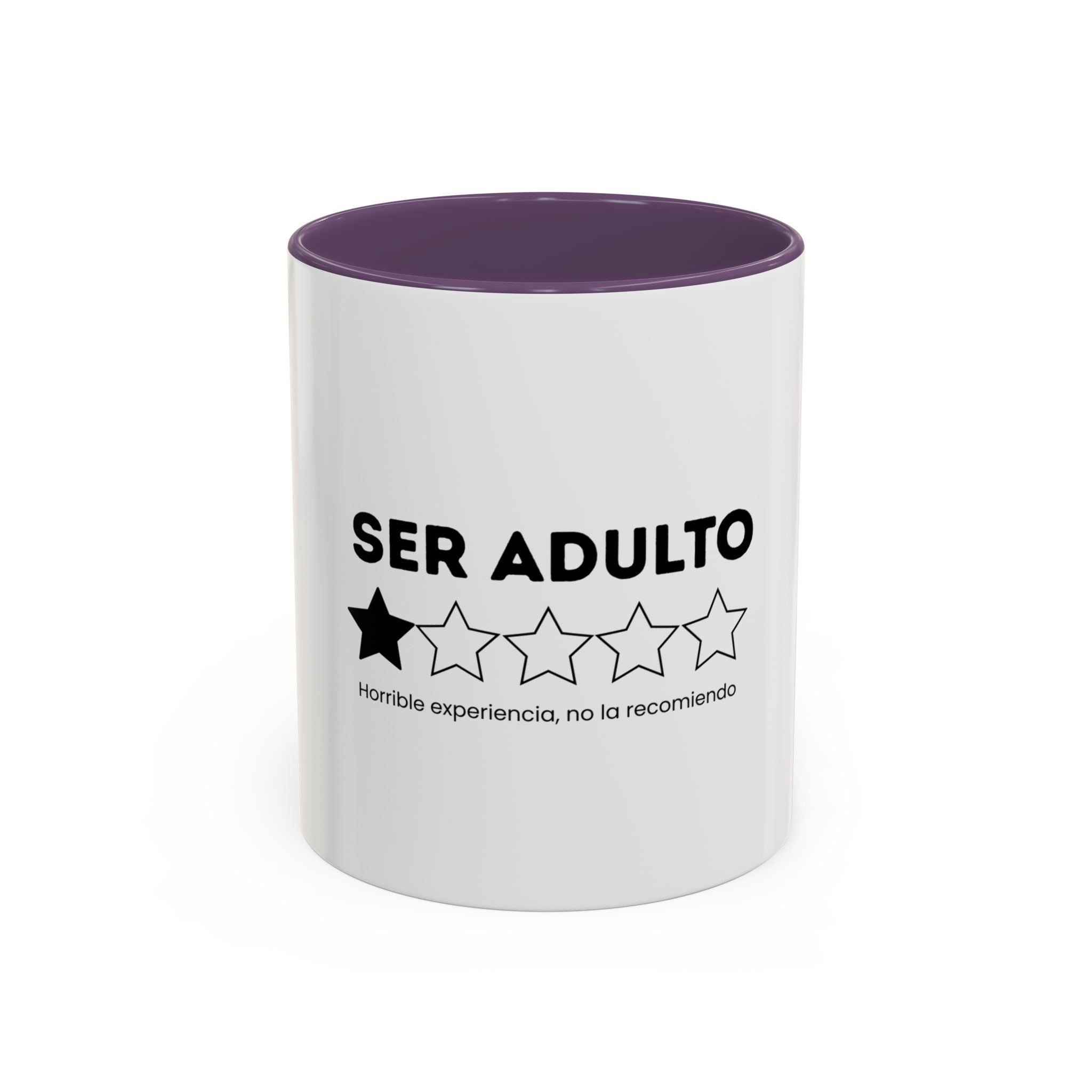 Ser Adulto 1-Star Coffee Mug — Funny Spanish Adulting Gift