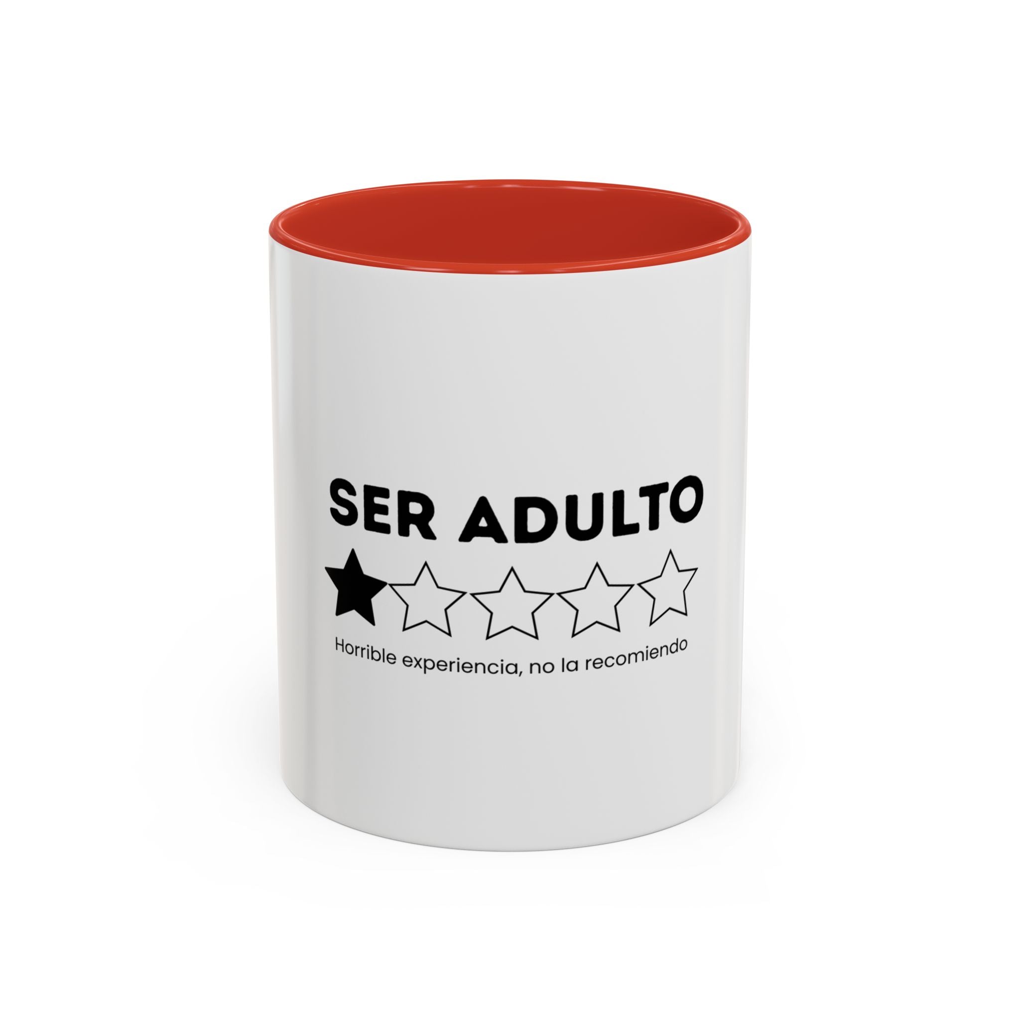 Ser Adulto 1-Star Coffee Mug — Funny Spanish Adulting Gift